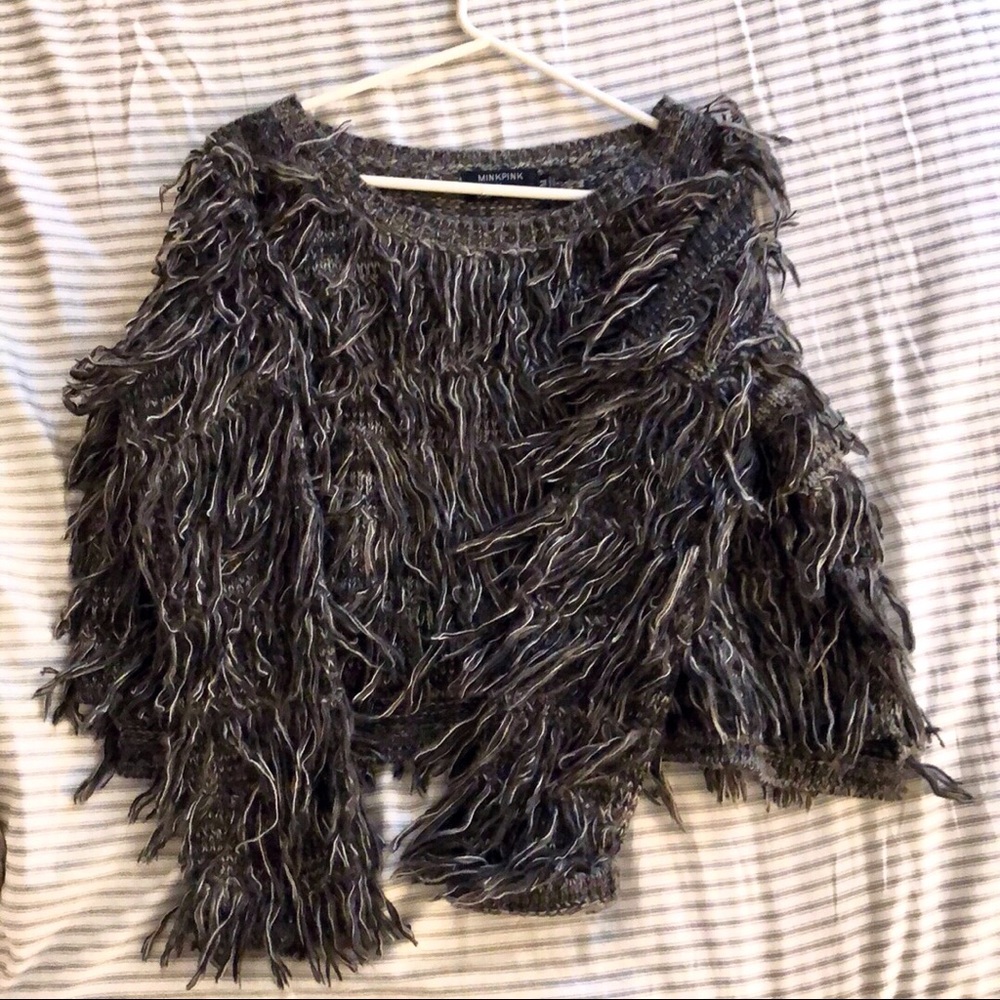 Urban Outfitters X Mink Pink Cropped Sweater